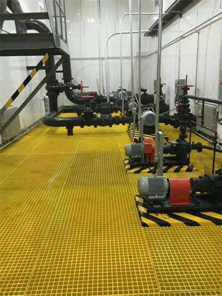 化工厂玻璃钢格栅工程案例