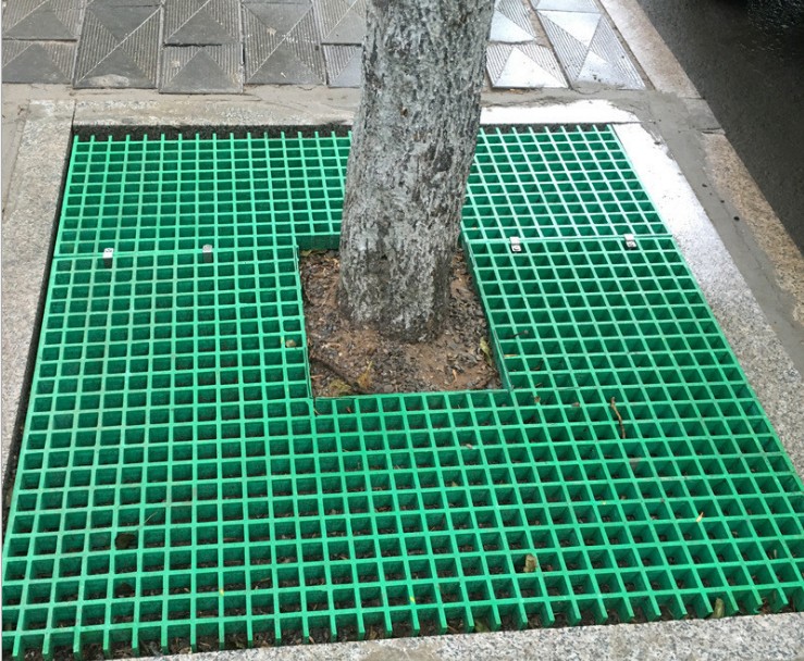 树池绿化必入产品-玻璃钢格栅树篦子